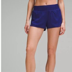 Larkspur blue Hotty Hot Lined Short 2.5"